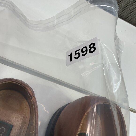 Cole Haan Leather Oxford Dress Shoes In Burnished Tan Suede - Picture 9 of 9